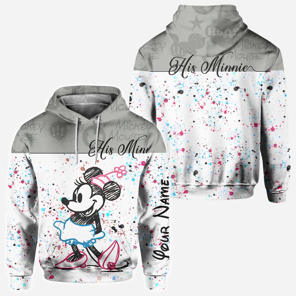 Magical Couple - Personalized Couple Mouse Hoodies