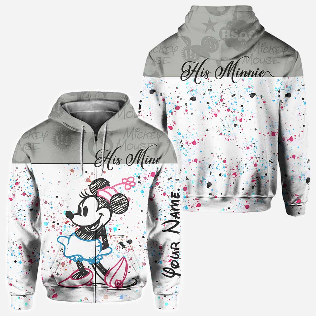 Magical Couple - Personalized Couple Mouse Hoodies