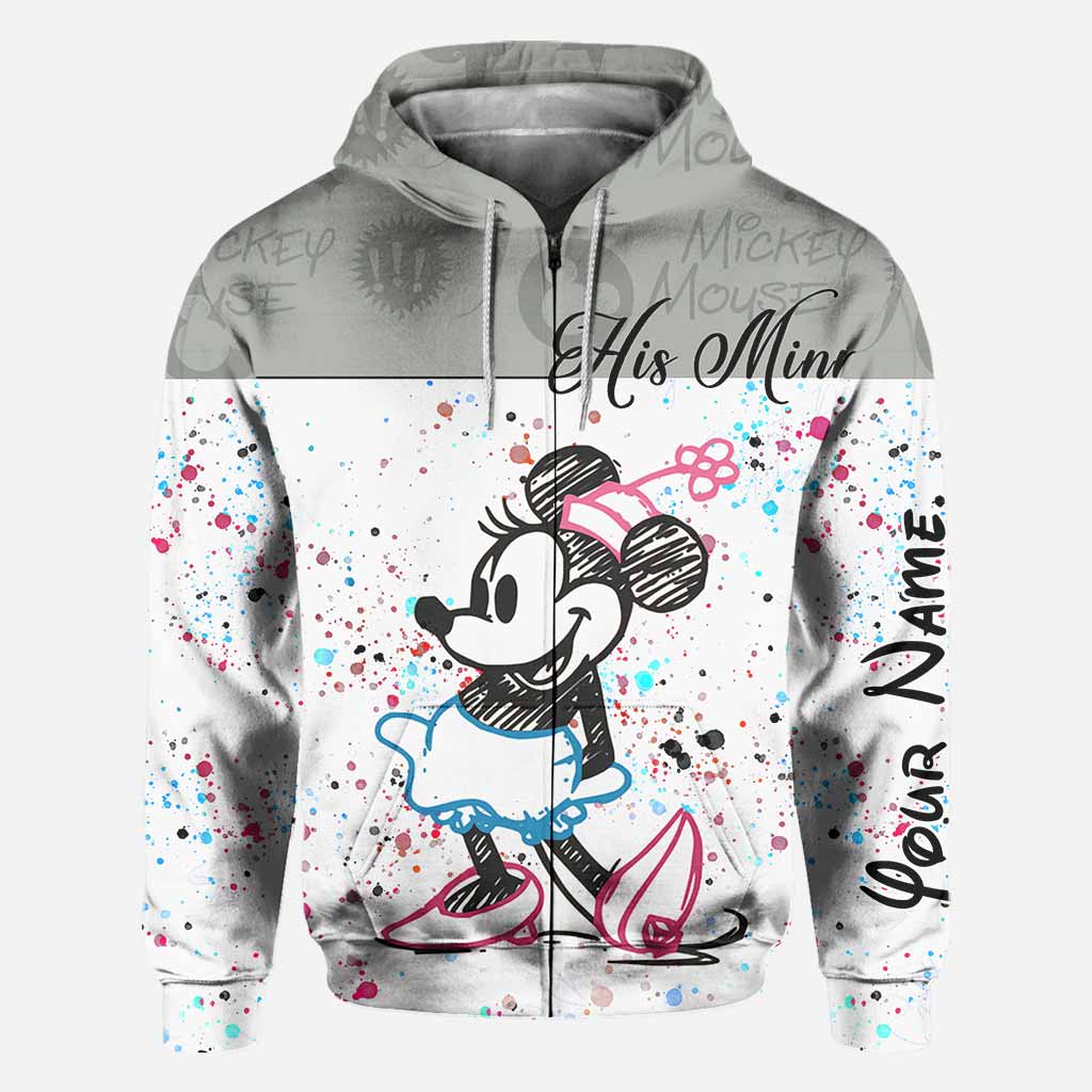 Magical Couple - Personalized Couple Mouse Hoodies