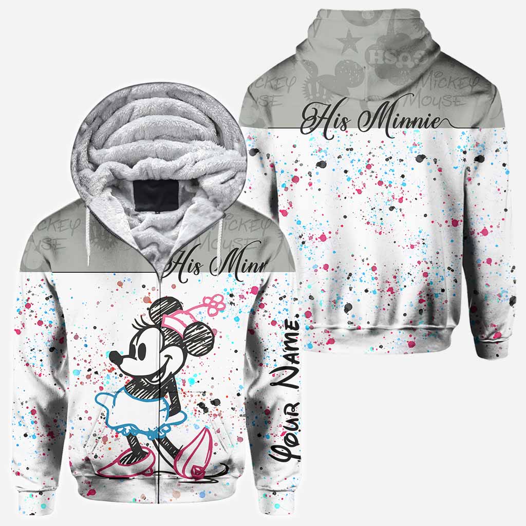 Magical Couple - Personalized Couple Mouse Hoodies