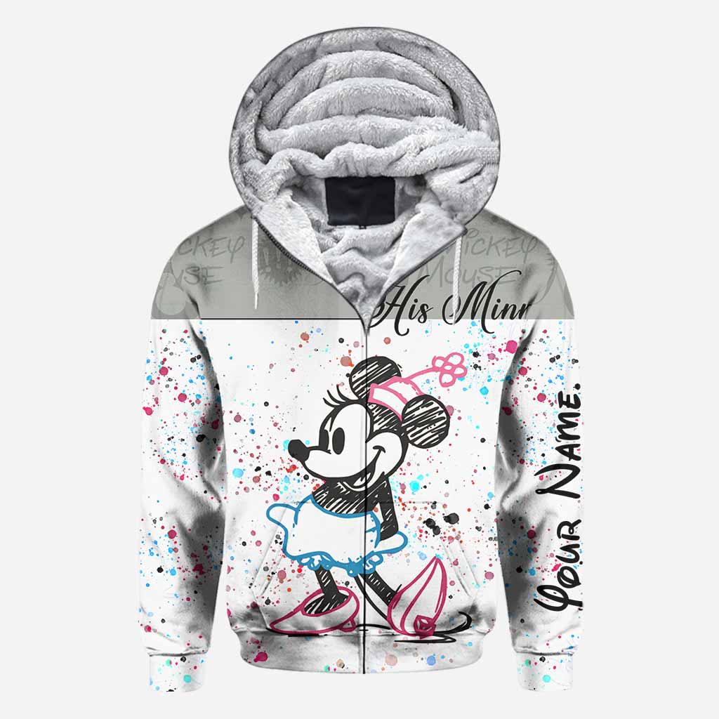 Magical Couple - Personalized Couple Mouse Hoodies