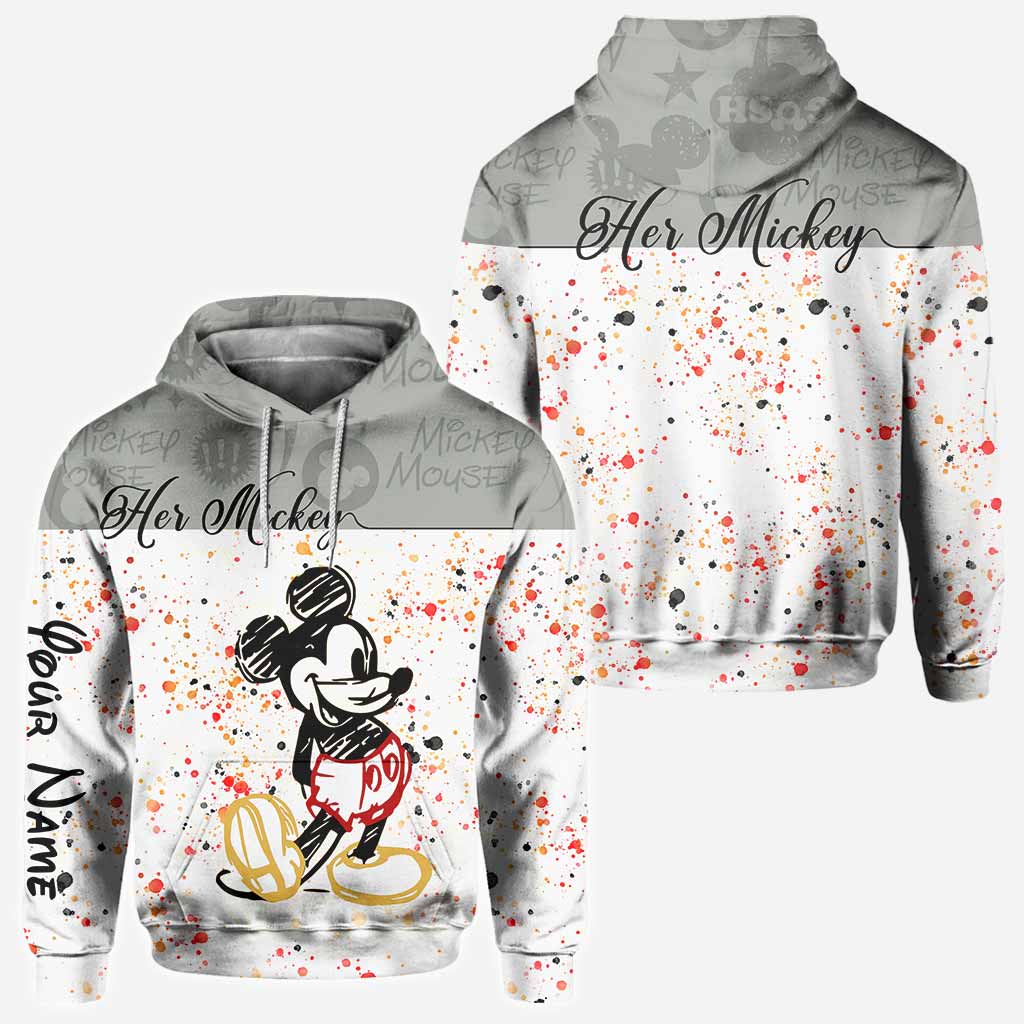Magical Couple - Personalized Couple Mouse Hoodies