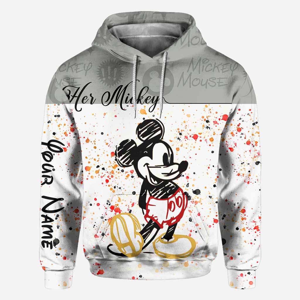 Magical Couple - Personalized Couple Mouse Hoodies