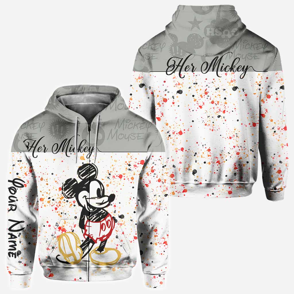 Magical Couple - Personalized Couple Mouse Hoodies