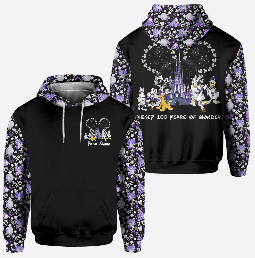 100 Years Of Wonder - Personalized Mouse Hoodie and Leggings