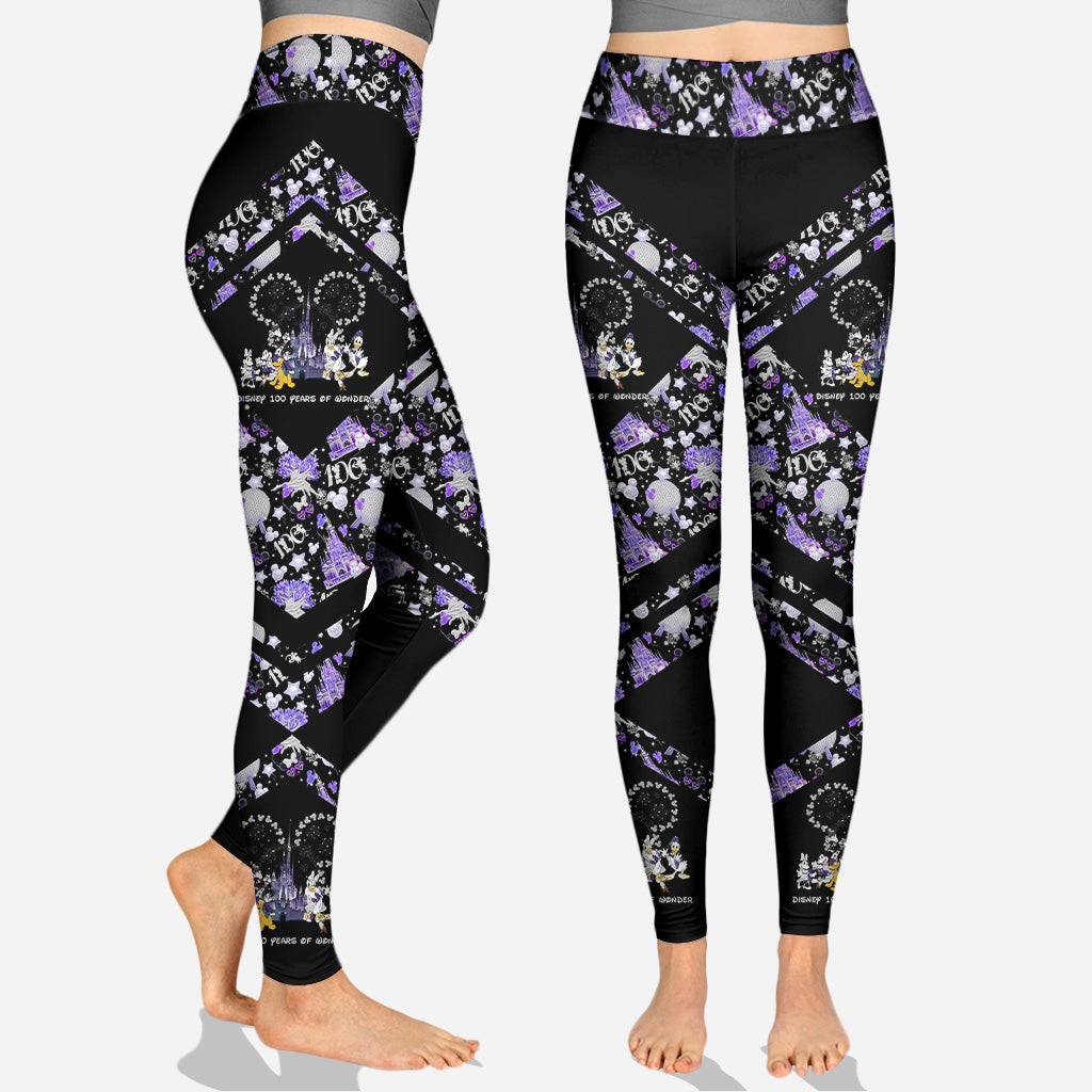 100 Years Of Wonder - Personalized Mouse Hoodie and Leggings