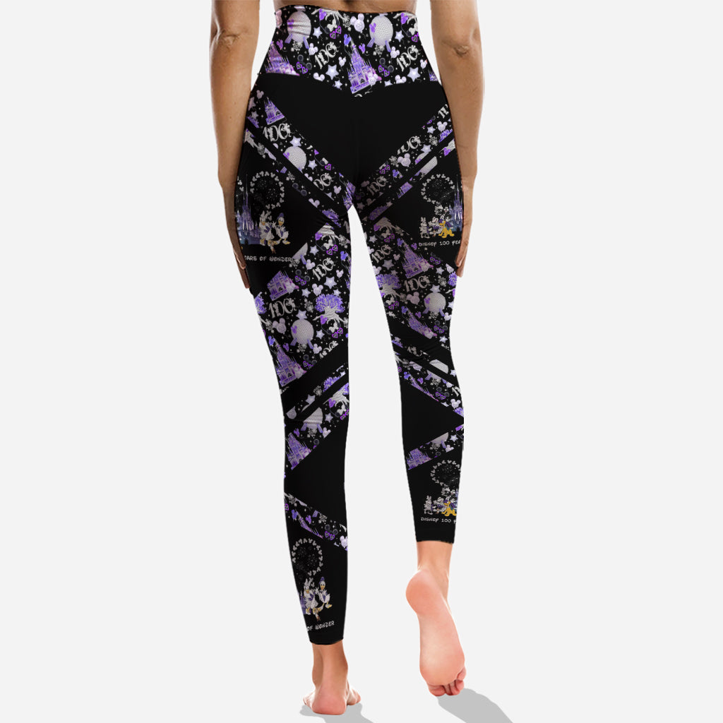 100 Years Of Wonder - Personalized Mouse Hoodie and Leggings