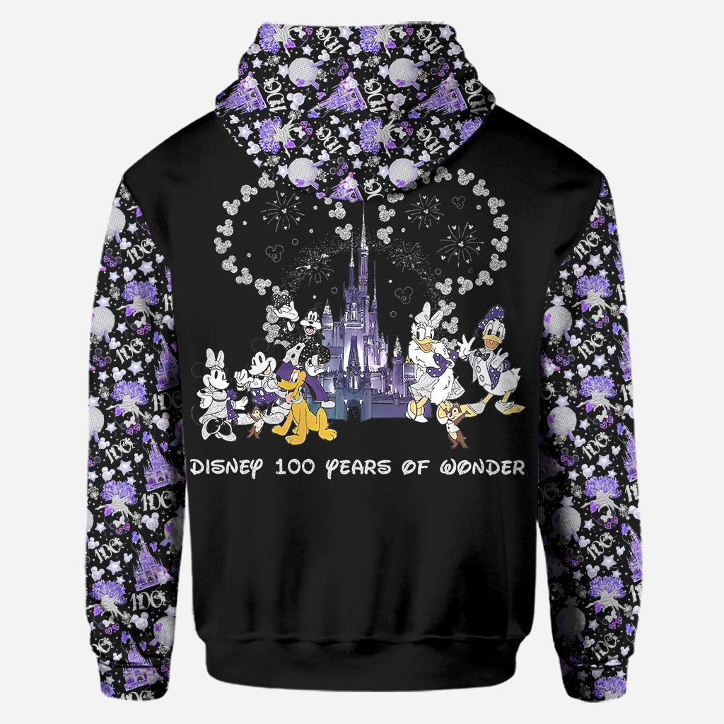 100 Years Of Wonder - Personalized Mouse Hoodie and Leggings