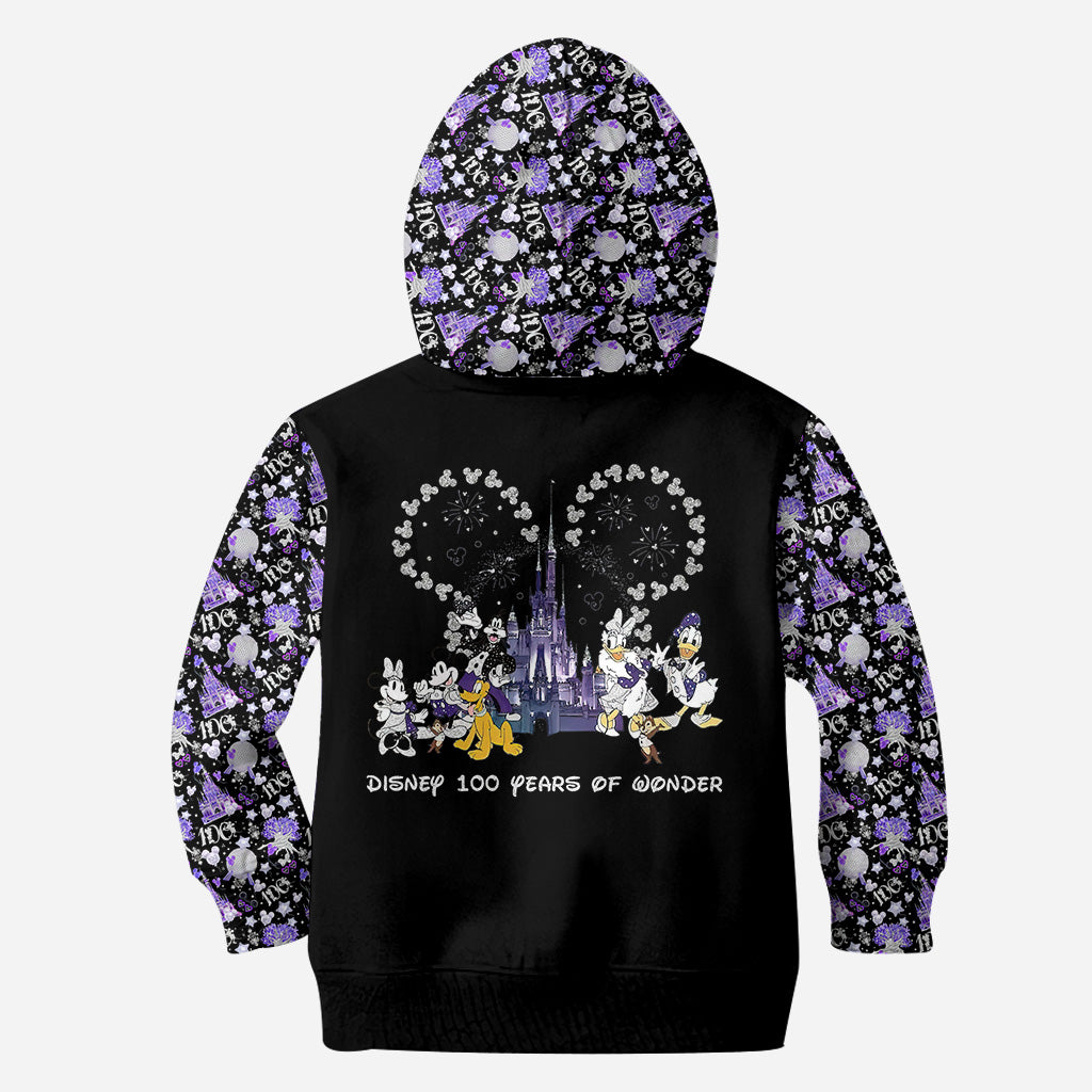 100 Years Of Wonder - Personalized Mouse Hoodie and Leggings