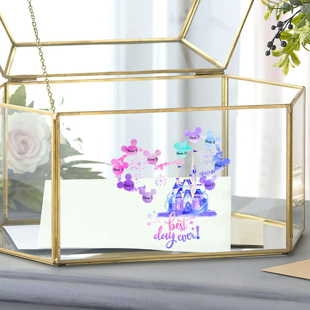 Best Day Ever - Personalized Mouse Decal Full