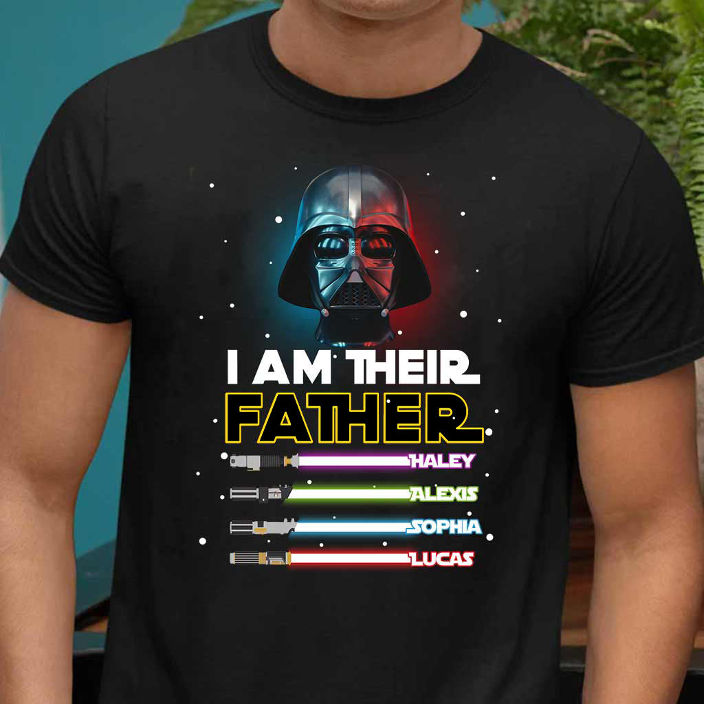 I Am Their Father - Personalized Gift for Father T-shirt and Hoodie