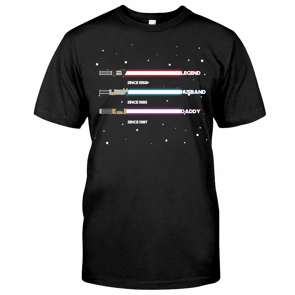 Legend Husband Daddy - Personalized Father's Day T-shirt and Hoodie