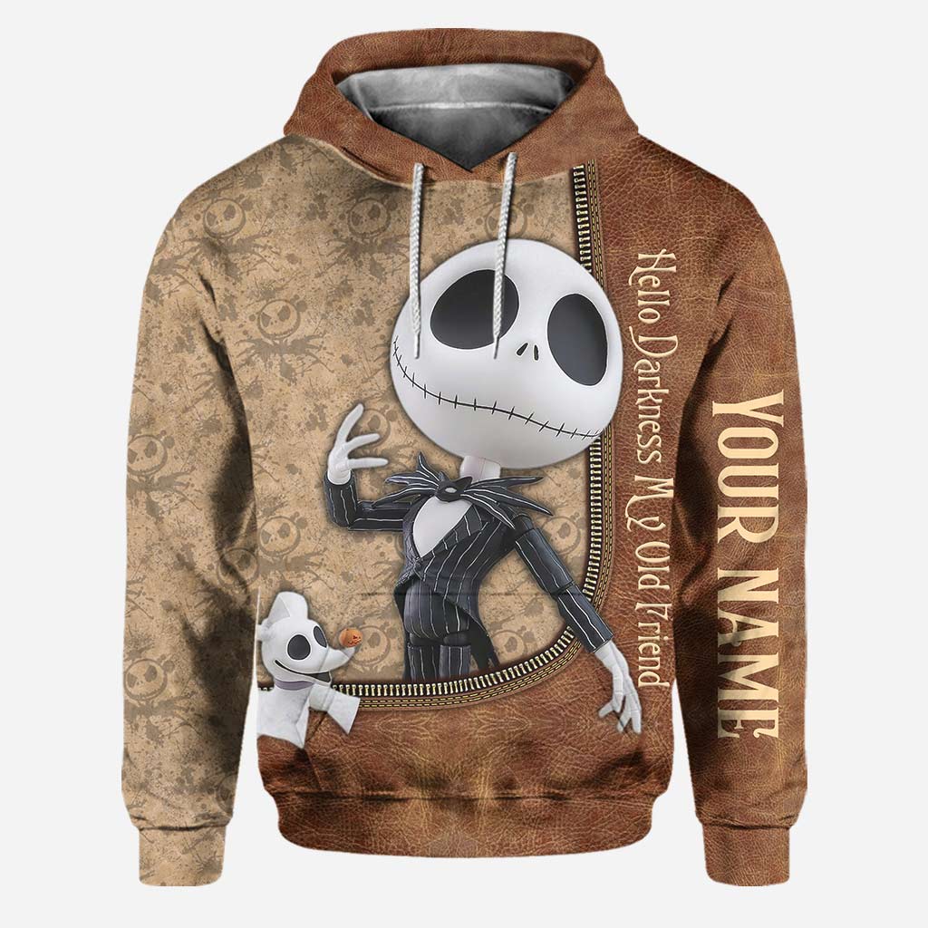 Hello Darkness My Old Friend - Personalized Nightmare Hoodie and Leggings