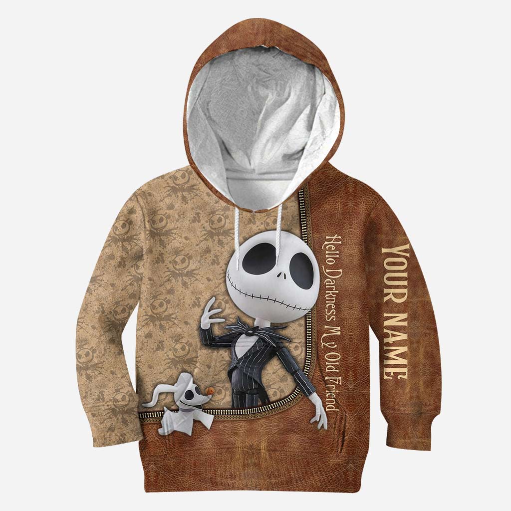 Hello Darkness My Old Friend - Personalized Nightmare Hoodie and Leggings