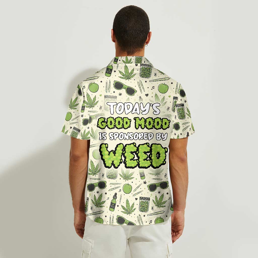 Today Good Mood - Personalized Weed Hawaiian Shirt