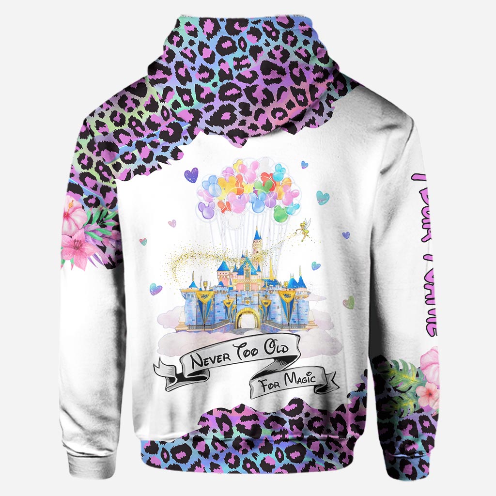 Never Too Old For Magic - Personalized Mouse Hoodie and Leggings