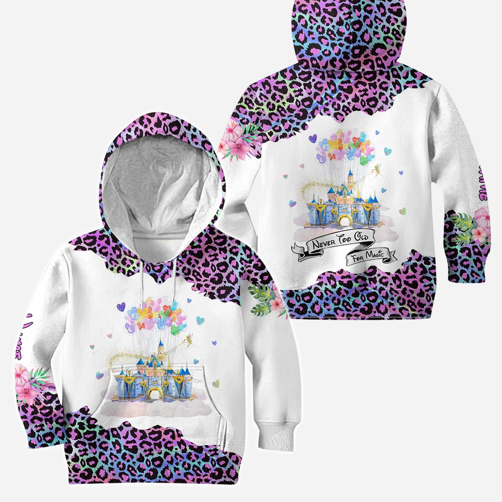 Never Too Old For Magic - Personalized Mouse Hoodie and Leggings