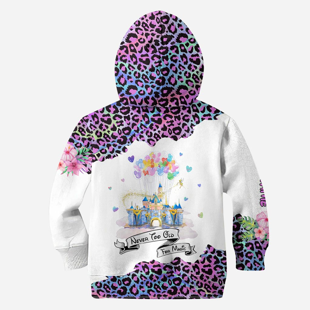 Never Too Old For Magic - Personalized Mouse Hoodie and Leggings