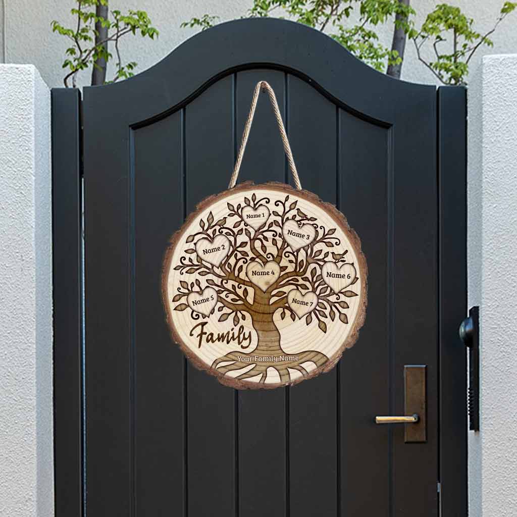 Family - Personalized Wood Sign