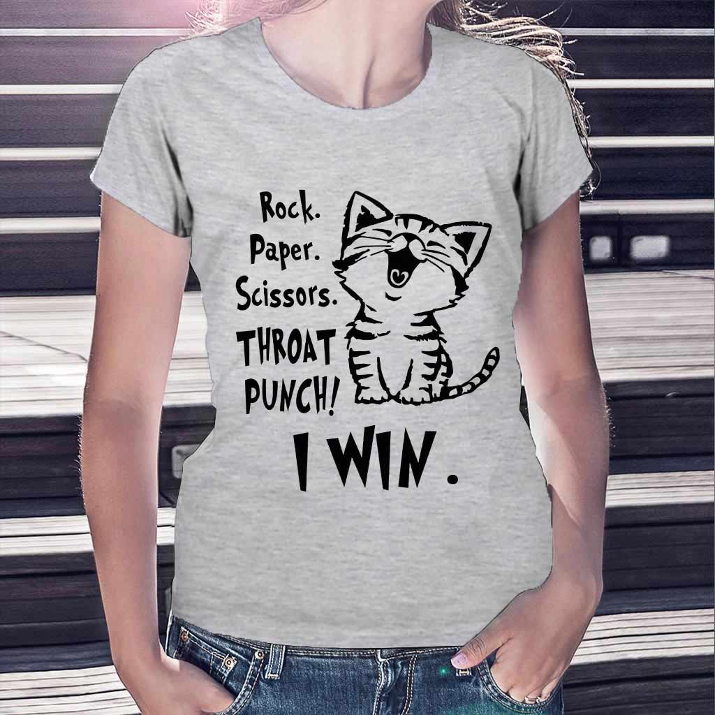Rock Paper - Cat T-shirt And Hoodie 062021