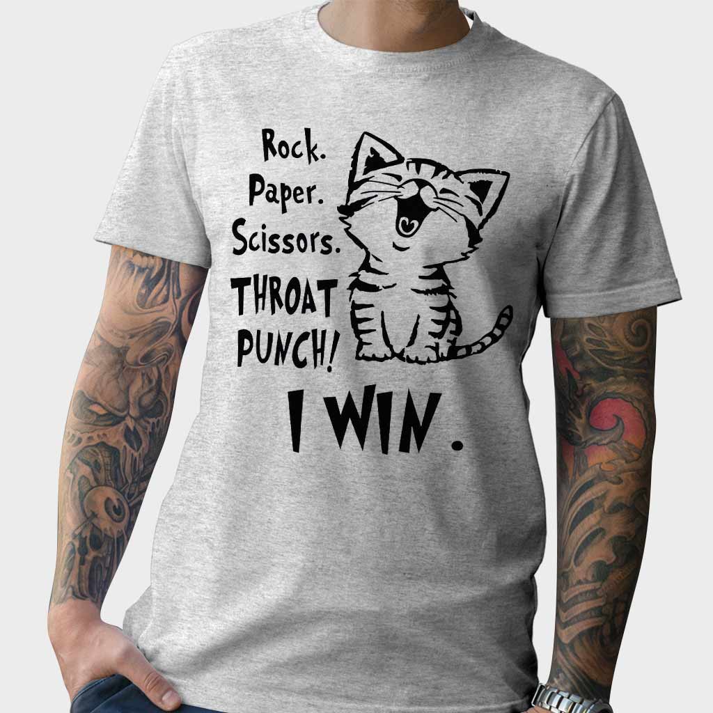 Rock Paper - Cat T-shirt And Hoodie 062021
