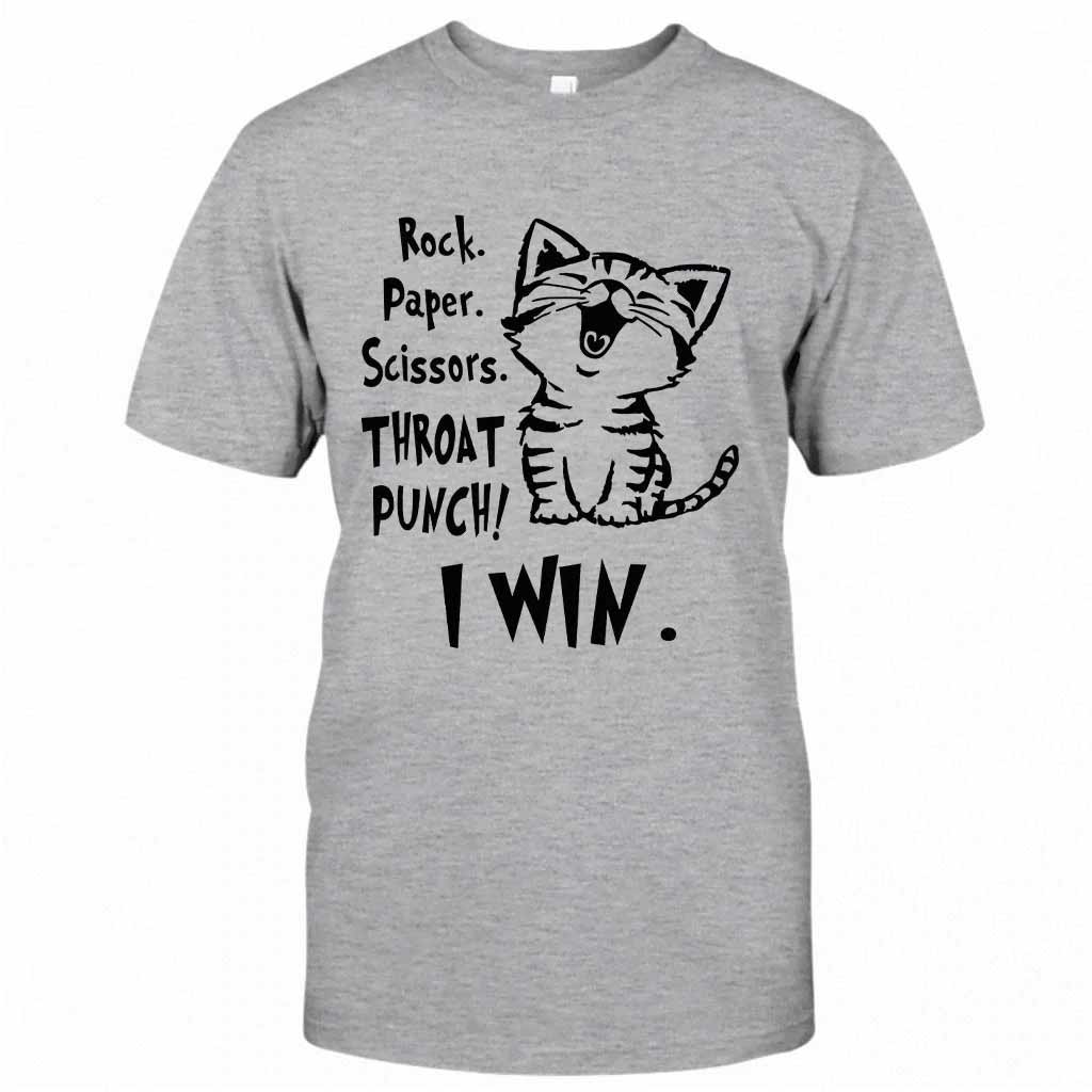 Rock Paper - Cat T-shirt And Hoodie 062021