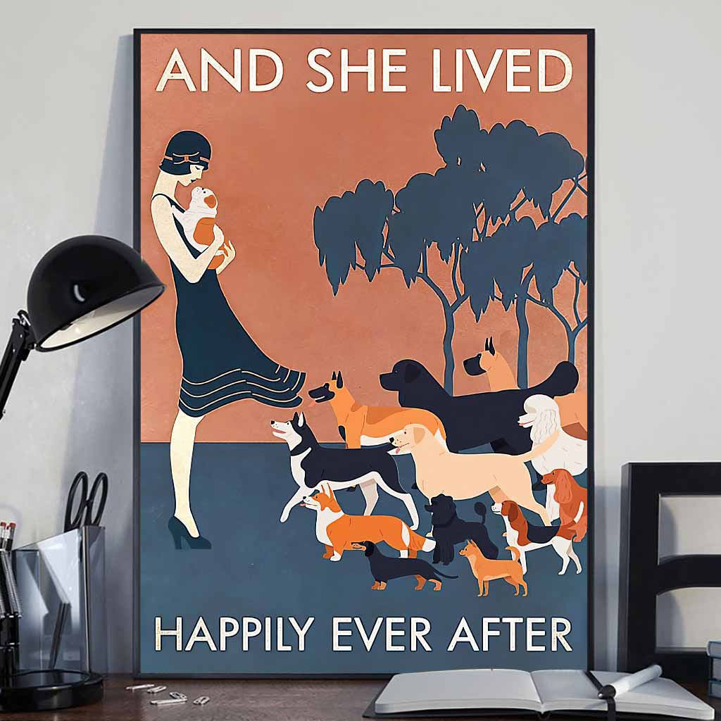 Happily Ever - Dog Poster 0621