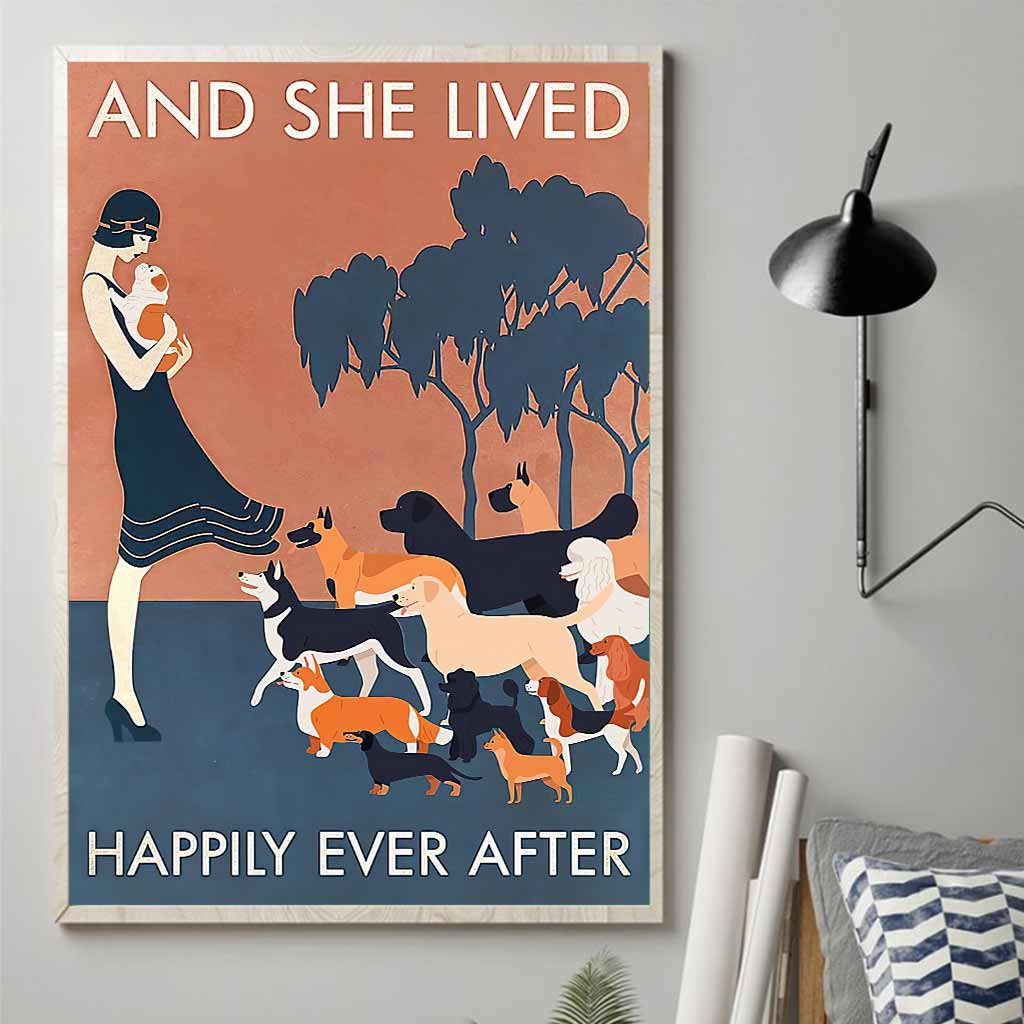 Happily Ever - Dog Poster 0621