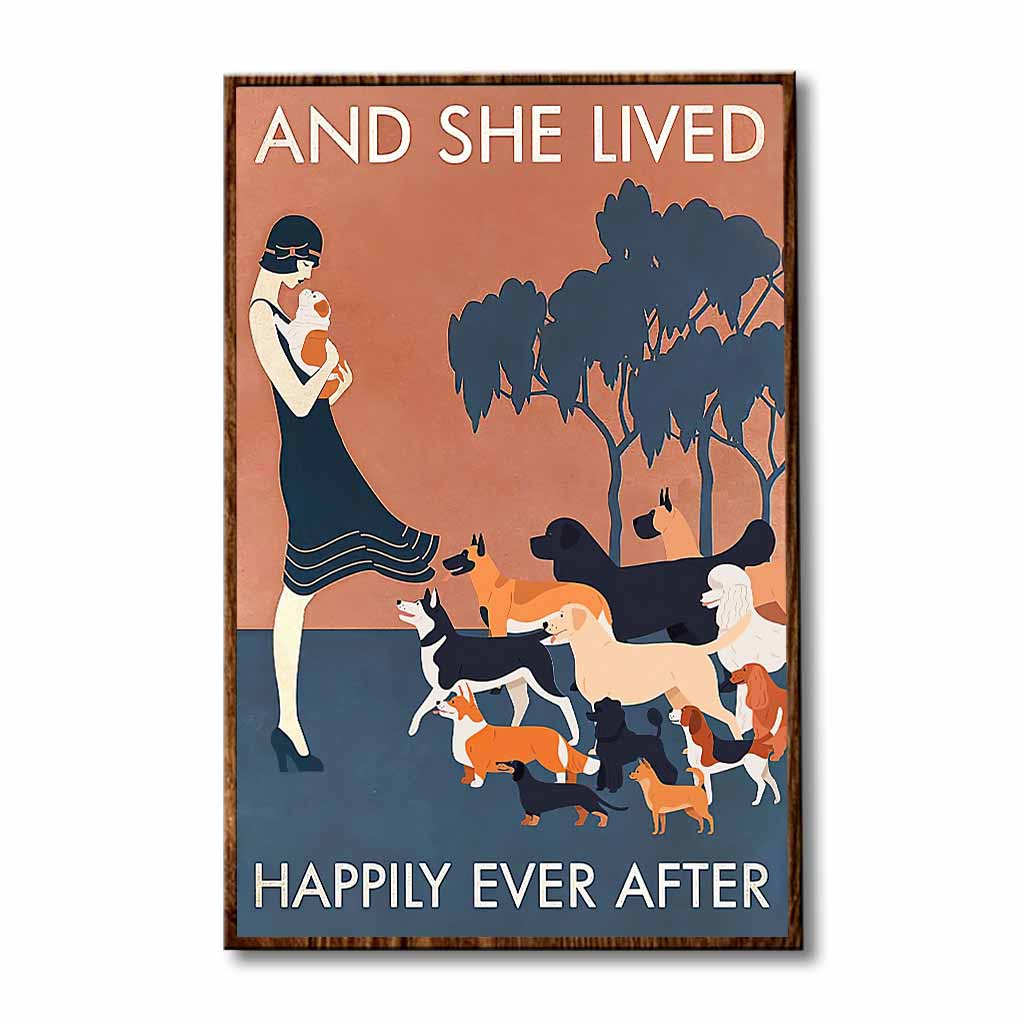 Happily Ever - Dog Poster 0621