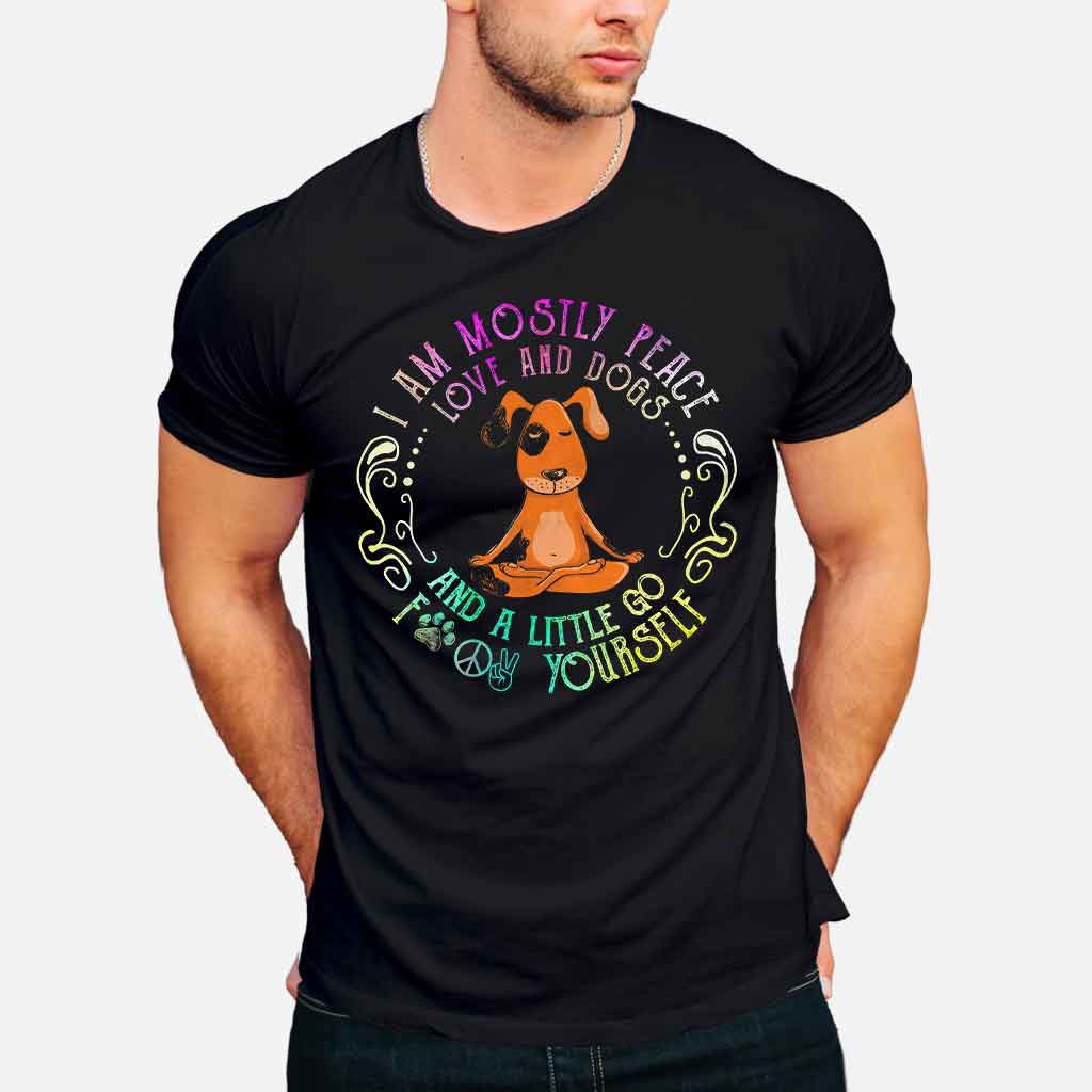 Mostly In Peace - Dog T-shirt And Hoodie 062021