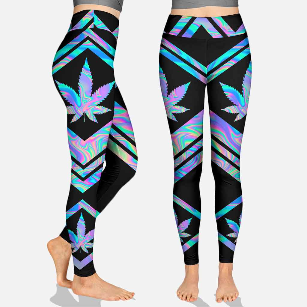 Dope Soul - Weed Hollow Tank Top and Leggings
