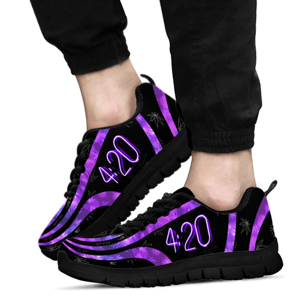 Purple 420 - Weed Sneakers