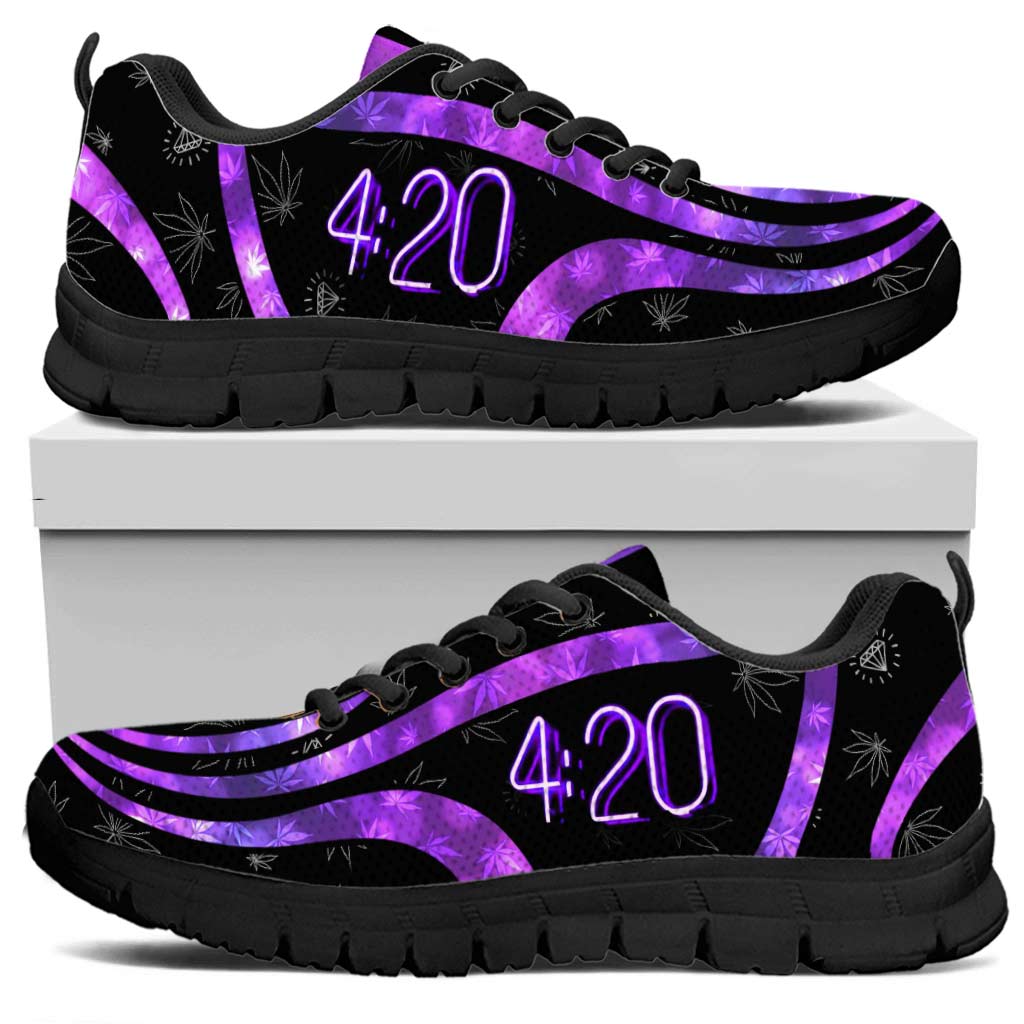 Purple 420 - Weed Sneakers