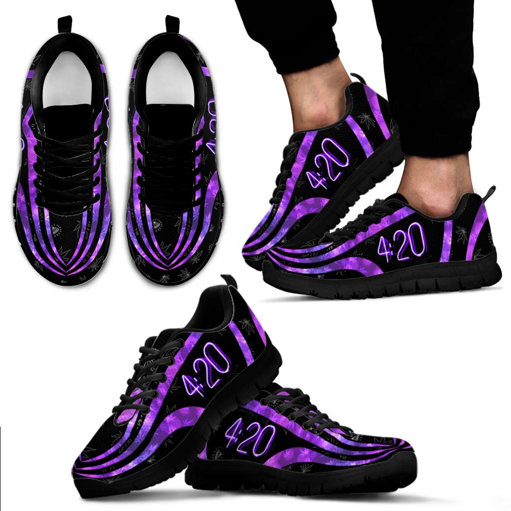 Purple 420 - Weed Sneakers