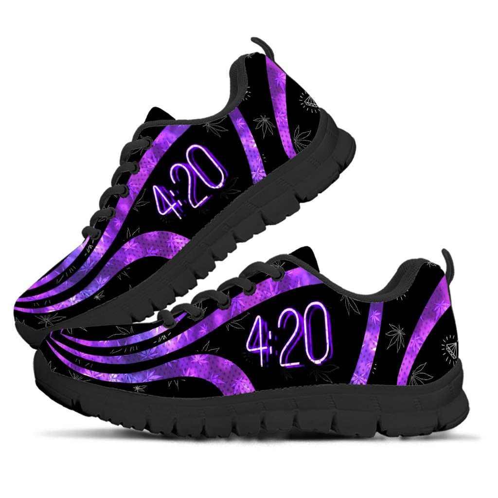 Purple 420 - Weed Sneakers