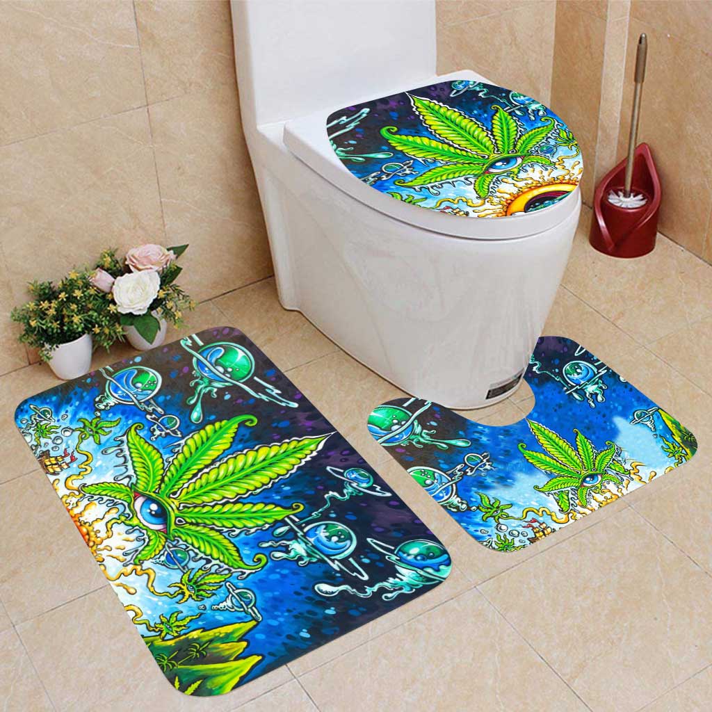 I'm Getting High - Weed Bathroom Curtain & Mats Set