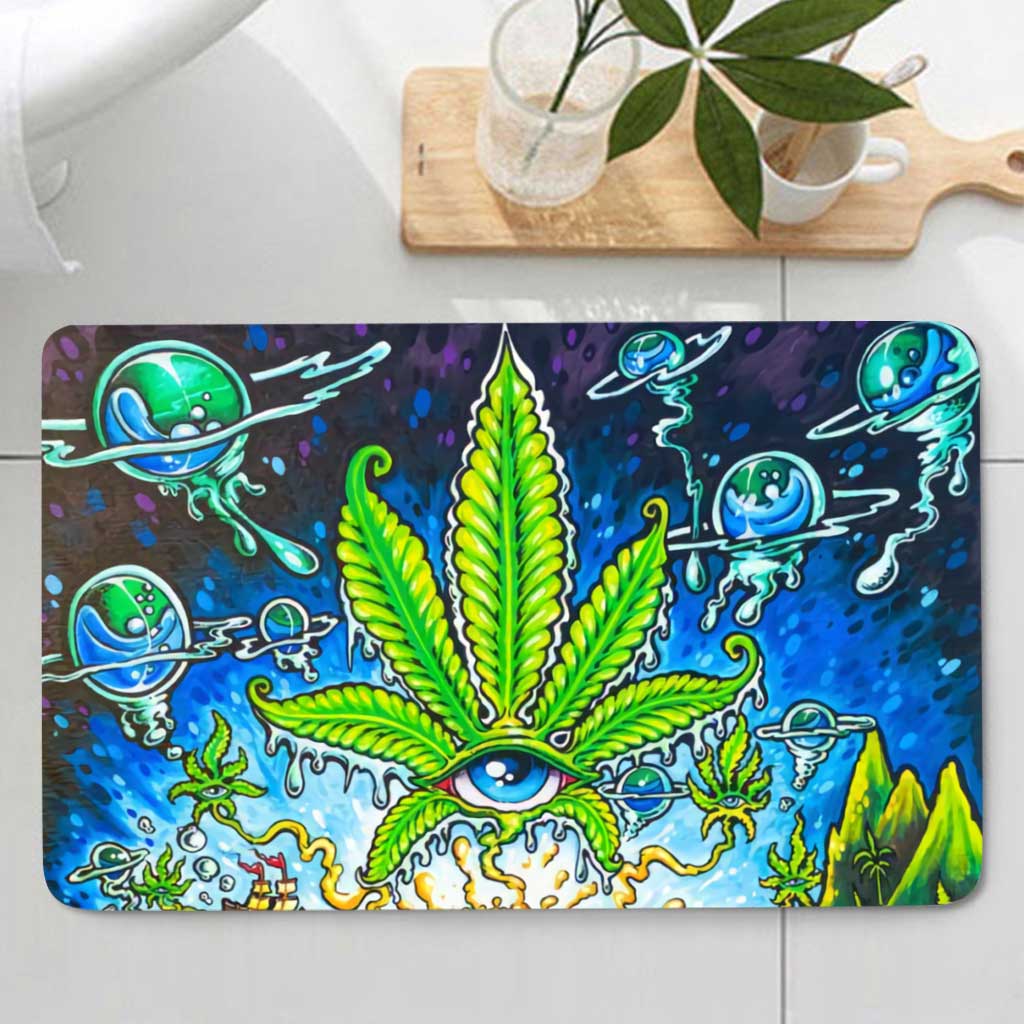 I'm Getting High - Weed Bathroom Curtain & Mats Set