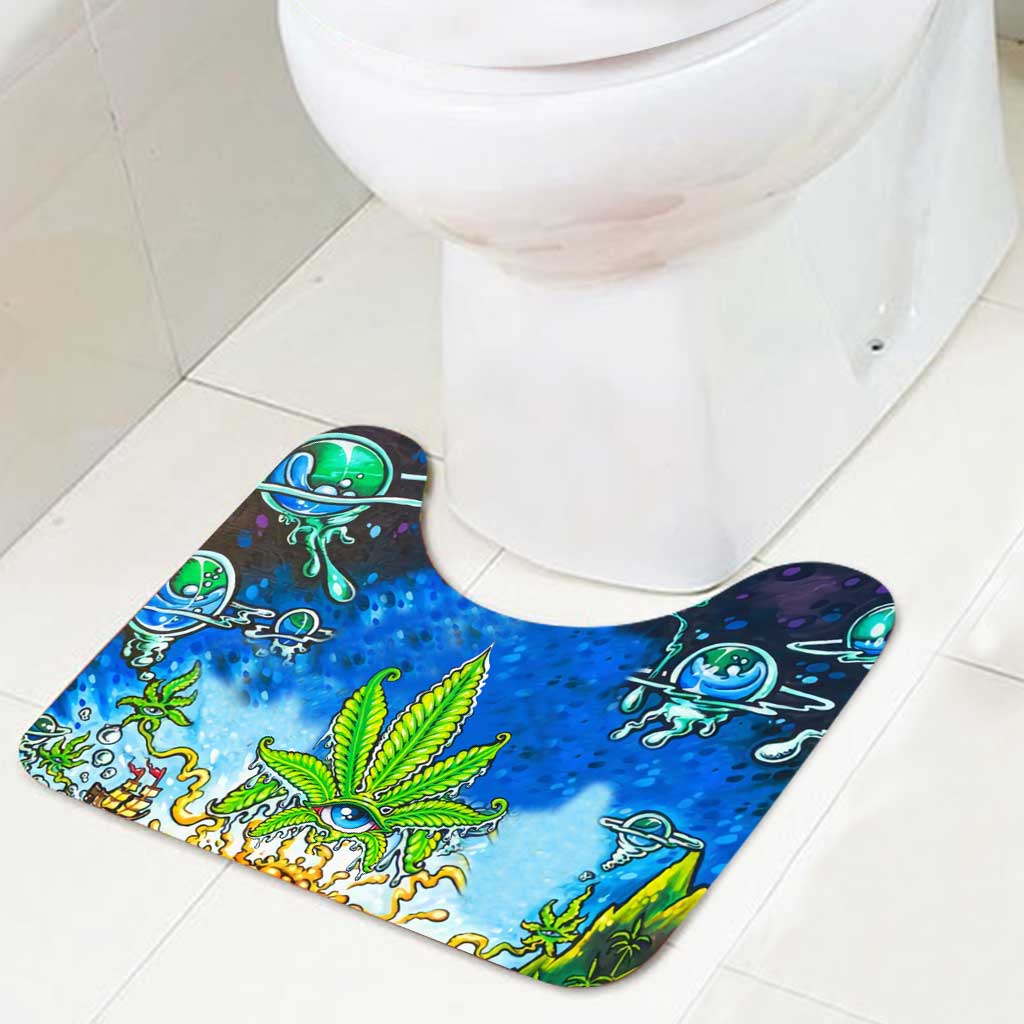 I'm Getting High - Weed Bathroom Curtain & Mats Set