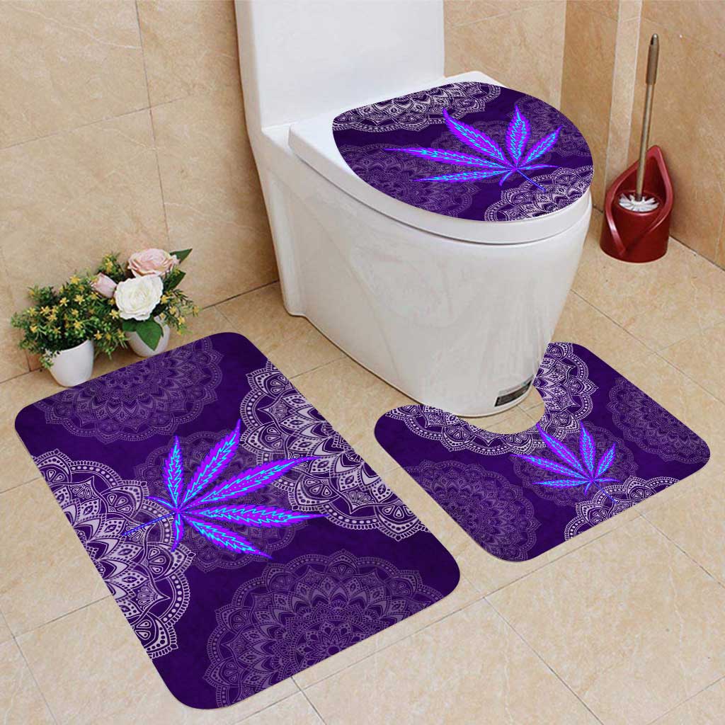 Dope Soul - Weed Bathroom Curtain & Mats Set