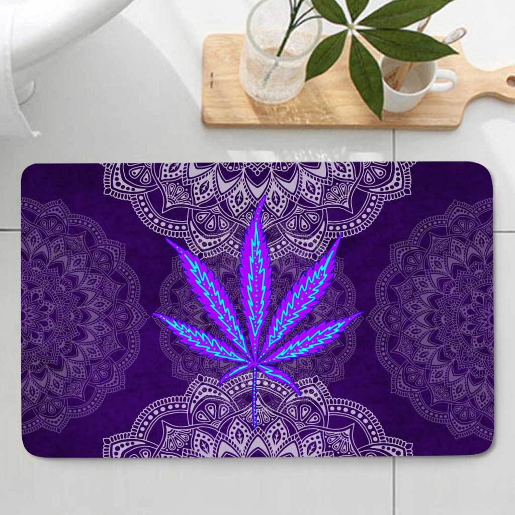 Dope Soul - Weed Bathroom Curtain & Mats Set
