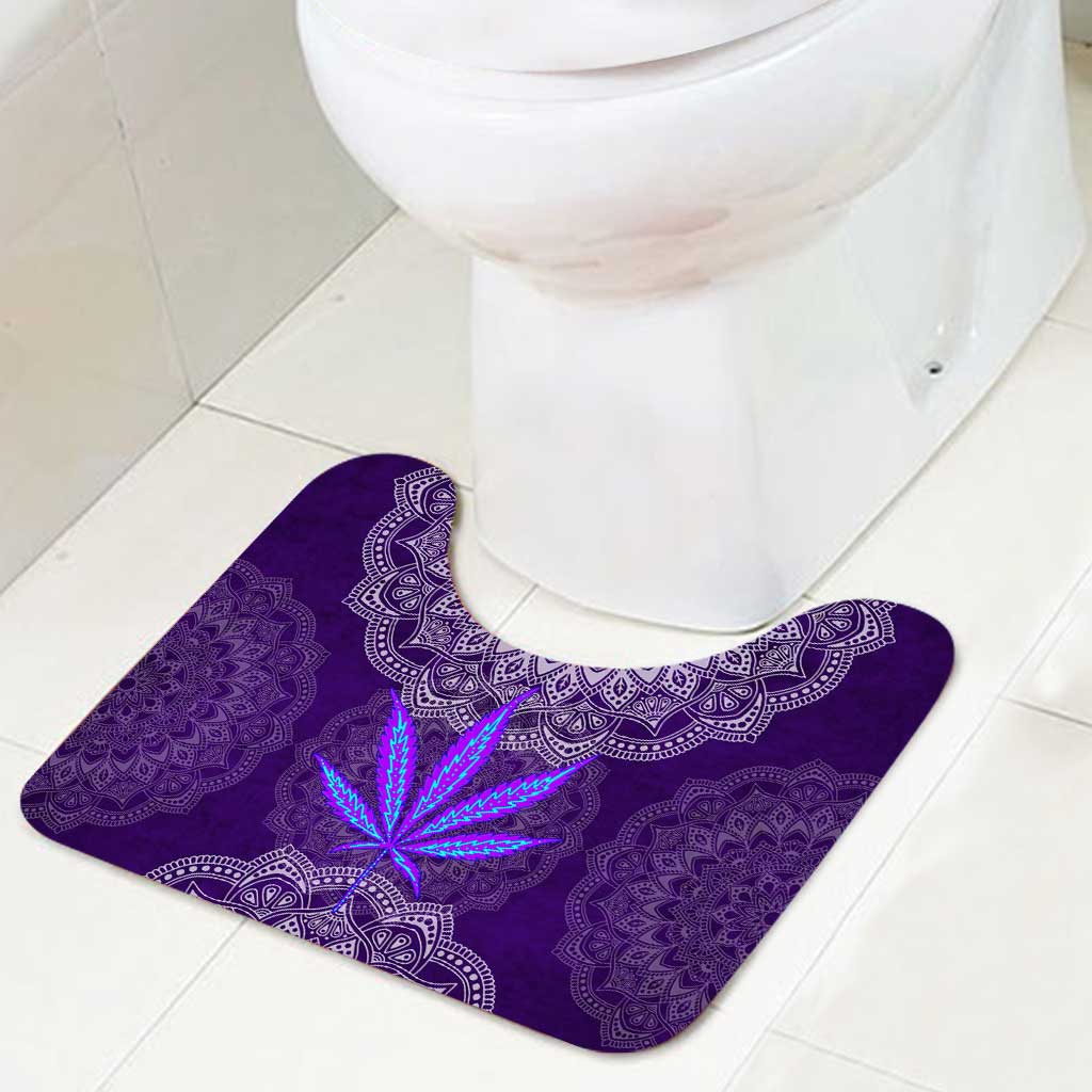 Dope Soul - Weed Bathroom Curtain & Mats Set