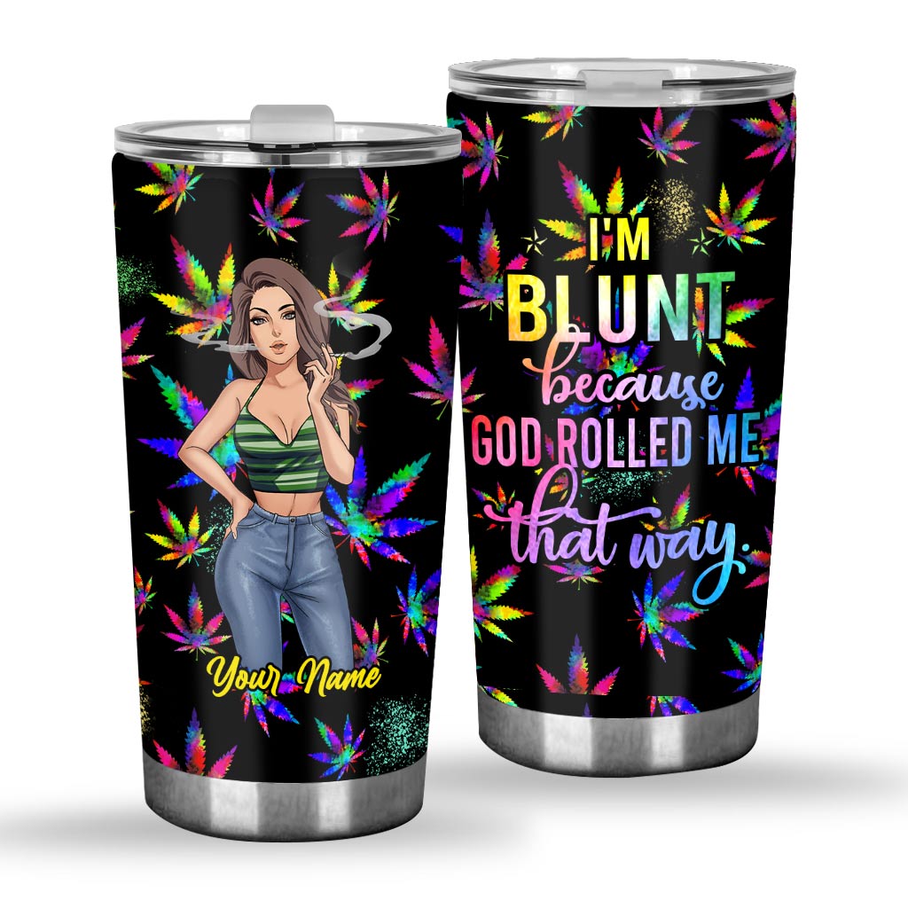 Weed Girl - Personalized Weed Tumbler