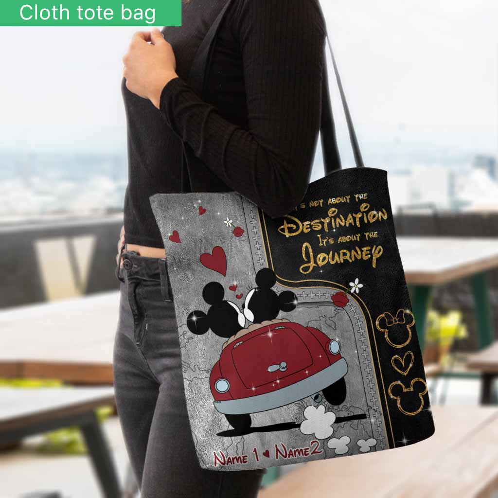 It's Note About The Destination - Personalized Mouse Tote Bag