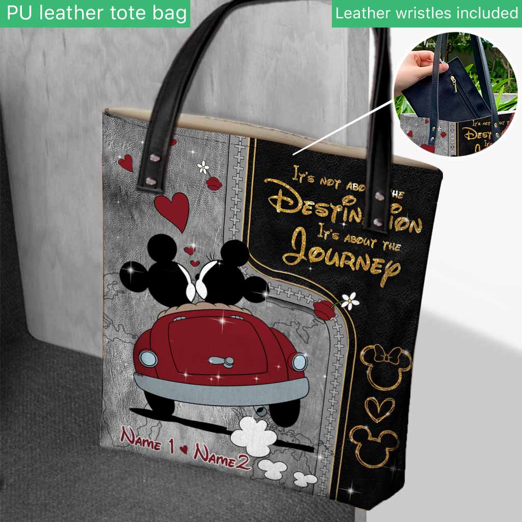 It's Note About The Destination - Personalized Mouse Tote Bag
