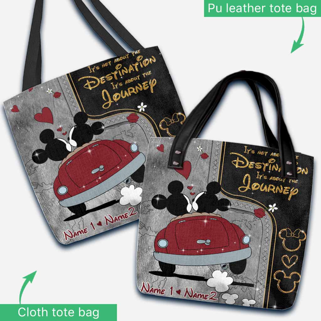 It's Note About The Destination - Personalized Mouse Tote Bag