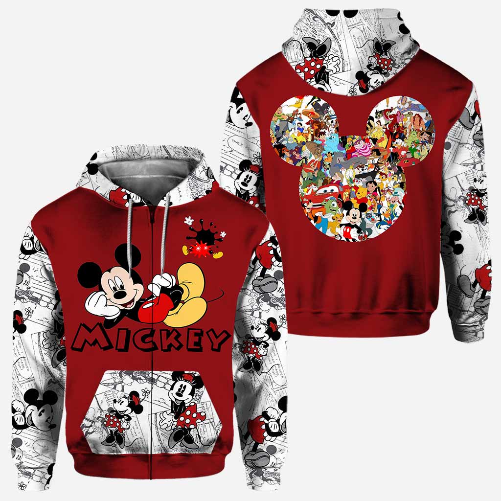 Magic Mickey - Mouse All Over T-shirt and Hoodie 102021