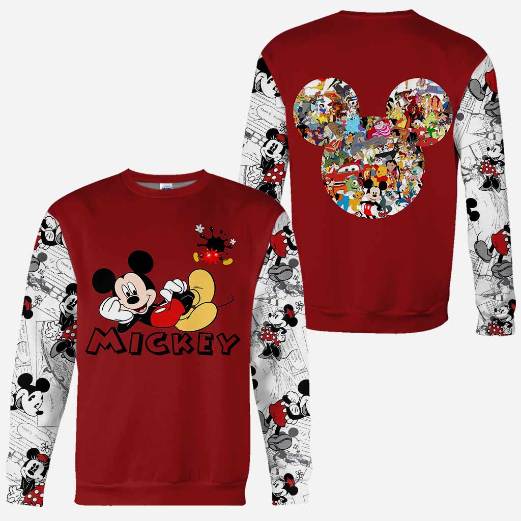 Magic Mickey - Mouse All Over T-shirt and Hoodie 102021