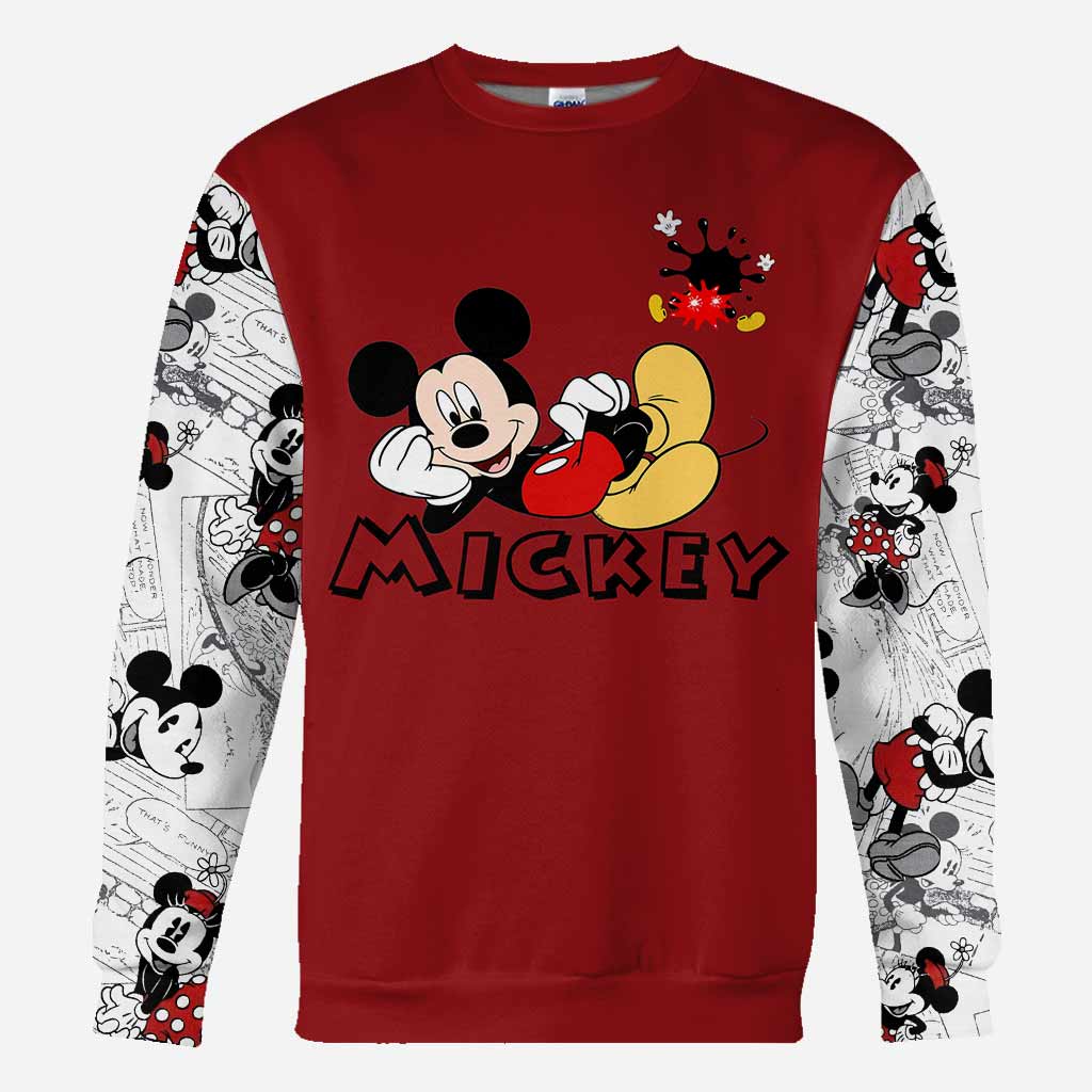 Magic Mickey - Mouse All Over T-shirt and Hoodie 102021