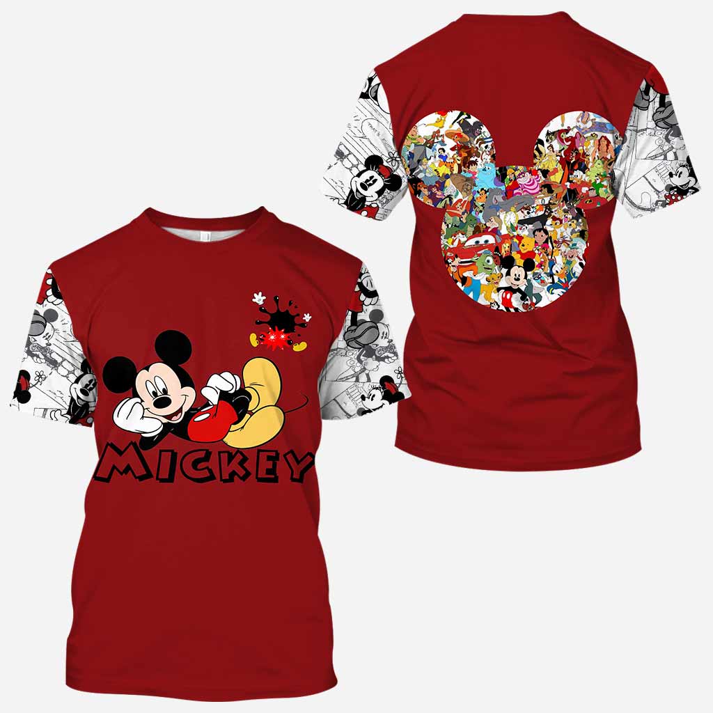 Magic Mickey - Mouse All Over T-shirt and Hoodie 102021