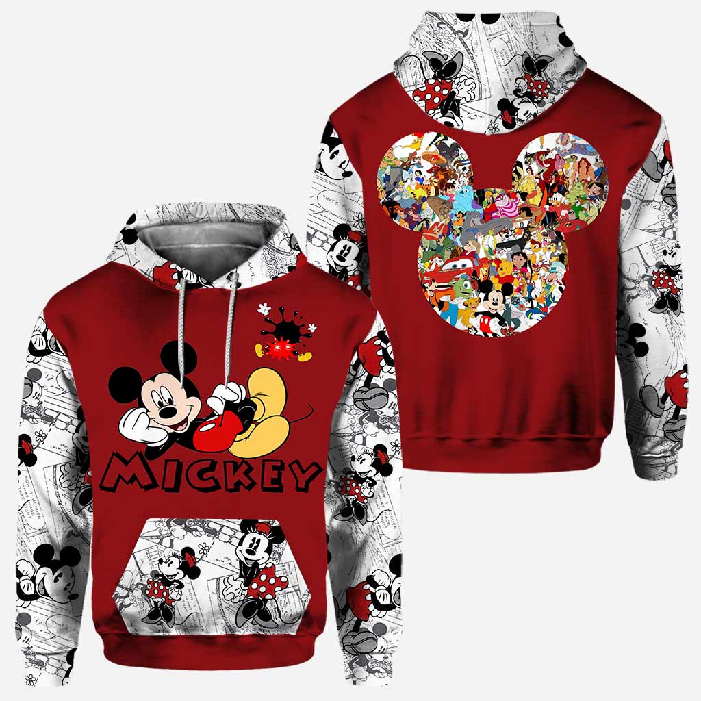 Magic Mickey - Mouse All Over T-shirt and Hoodie 102021